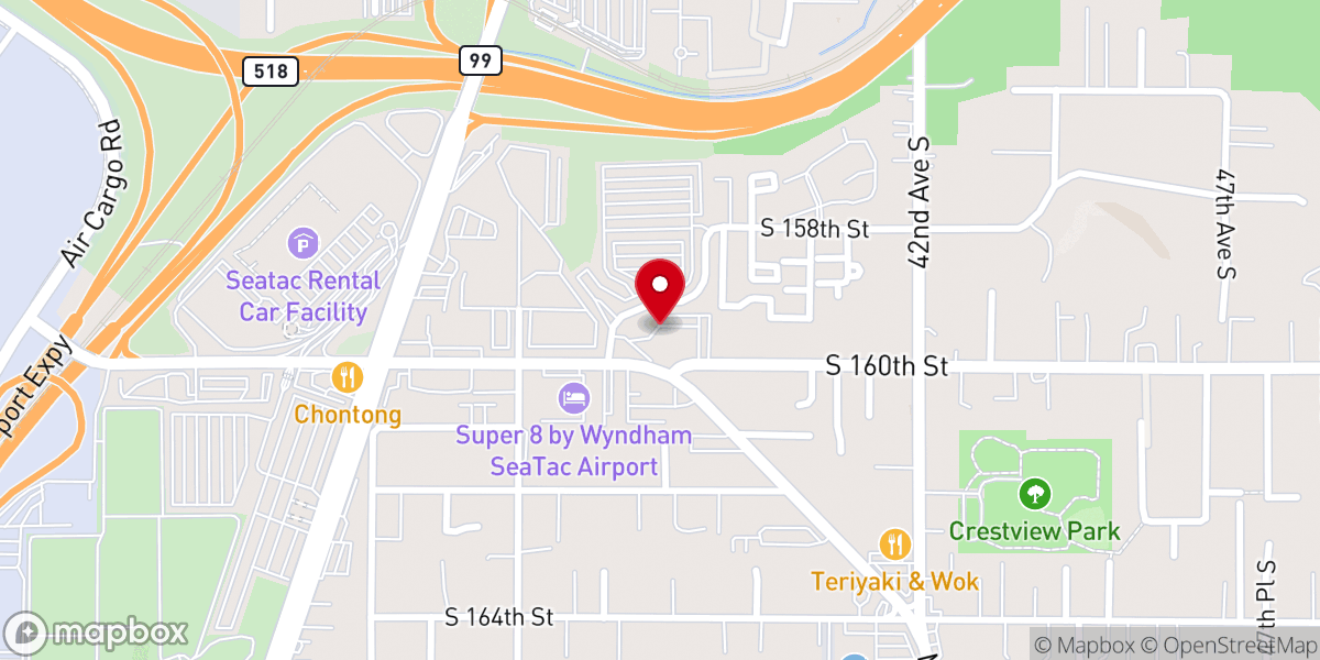 Map showing location of Redemption Fellowship