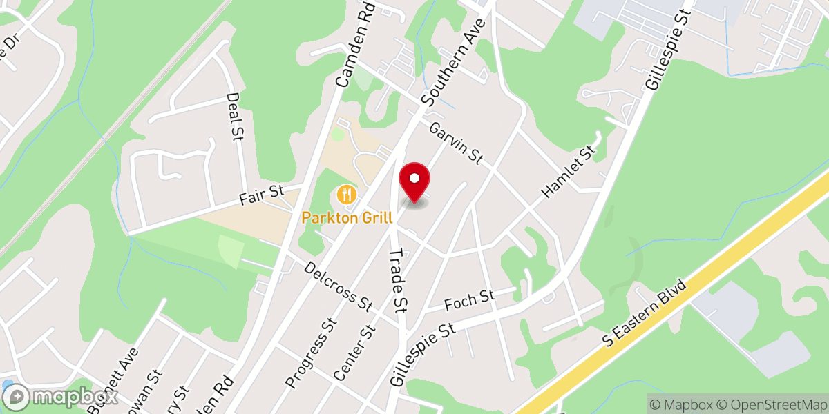 Map showing location of Bethel Christian Assembly