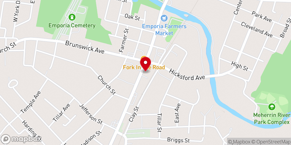 Map showing location of Living Water Holiness Ministries