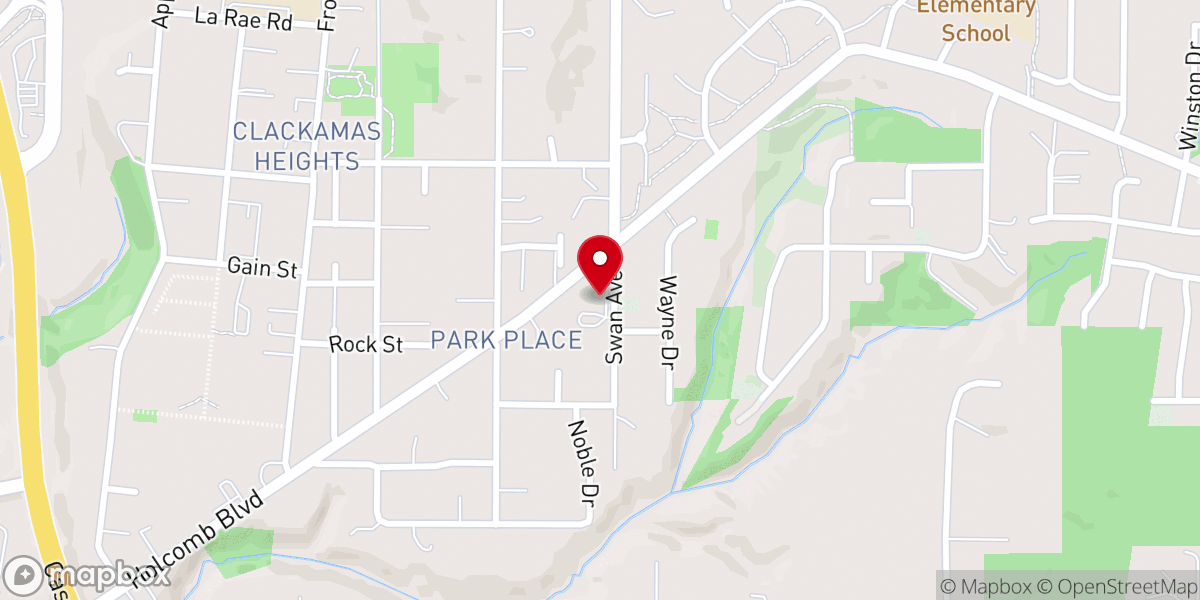 Map showing location of Hope International Baptist Church