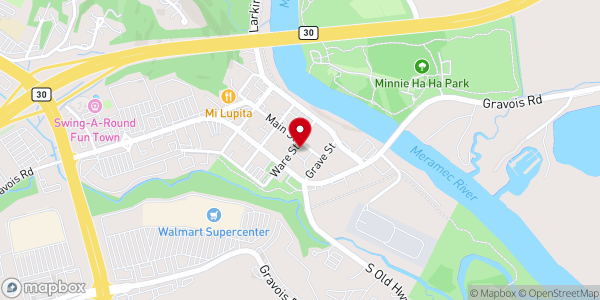 Map showing location of Fenton Church of Christ
