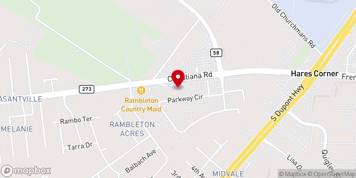 Map showing location of Word Alive Worship Center