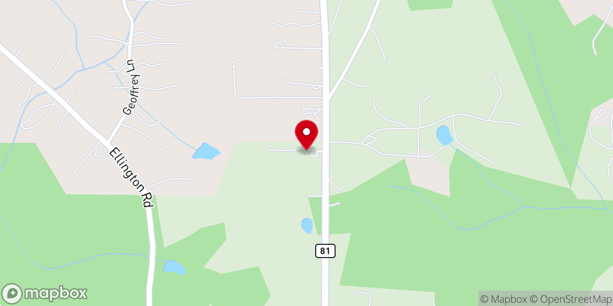 Map showing location of Fellowship Missionary Baptist Church