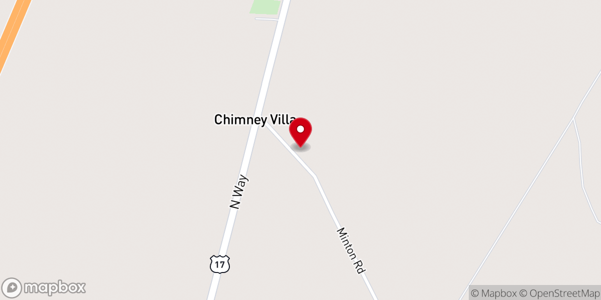 Map showing location of South Newport Church