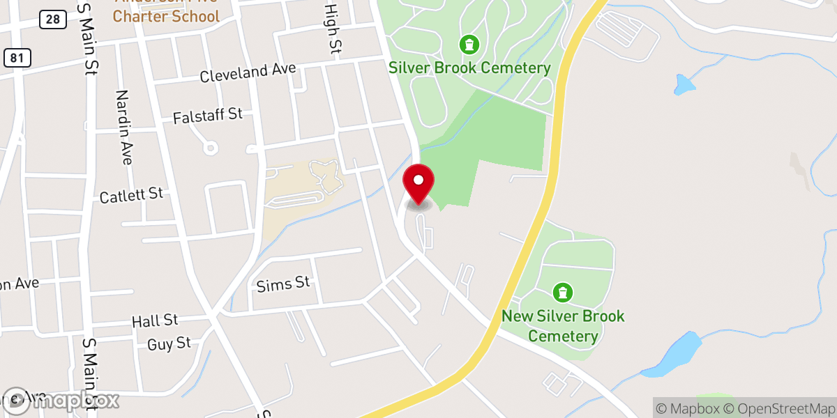 Map showing location of Franciscan Friars