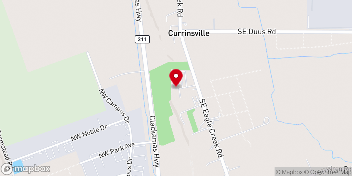 Map showing location of Estacada Christian Preschool