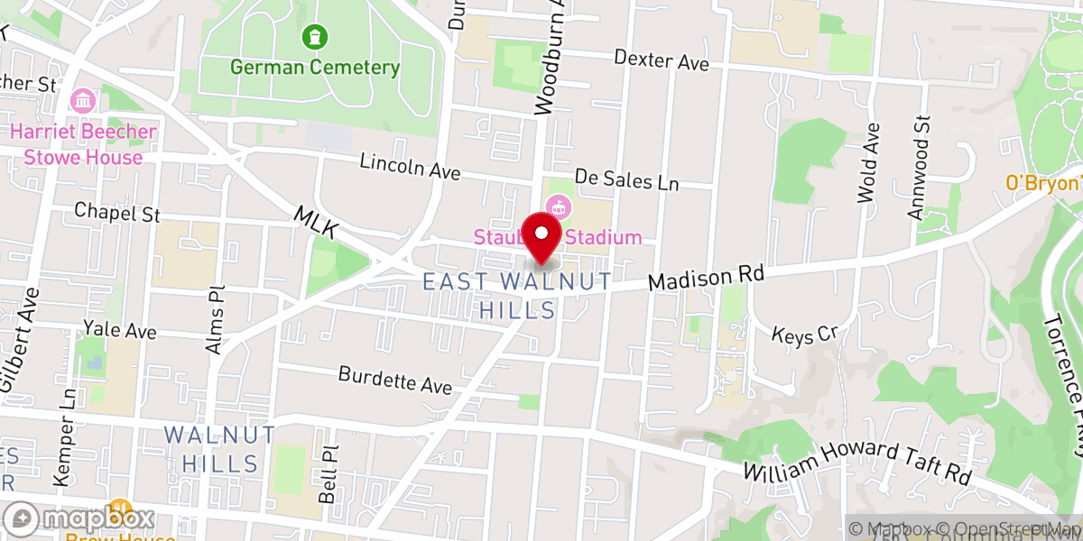 Map showing location of Saint Francis de Sales Catholic Church
