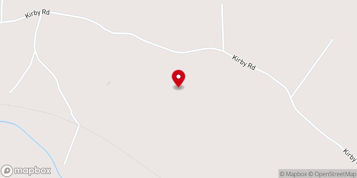 Map showing location of Mount Olive Missionary Baptist Church