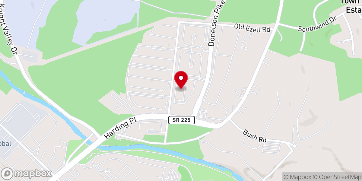 Map showing location of Pentecostal Church Of All Nations
