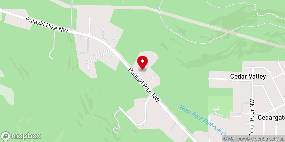 Map showing location of True Light Church God In Christ