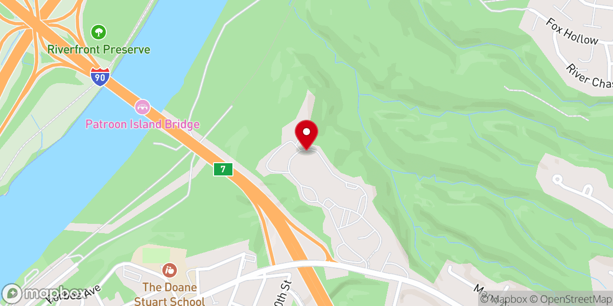 Map showing location of Franciscan Friars