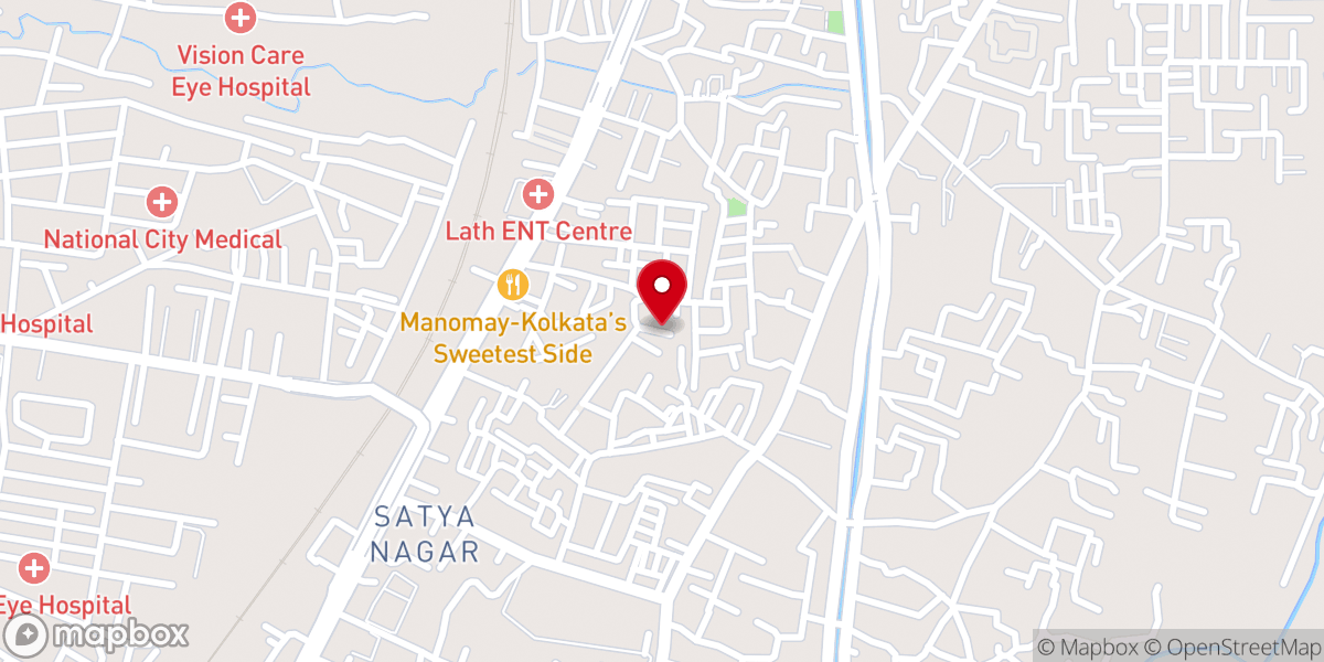 Map showing location of Cuttack-Bhubaneswar Mar Thoma Church