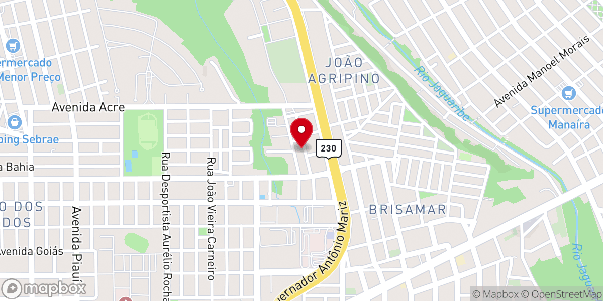 Map showing location of Paróquia Sant'anna e São Joaquim