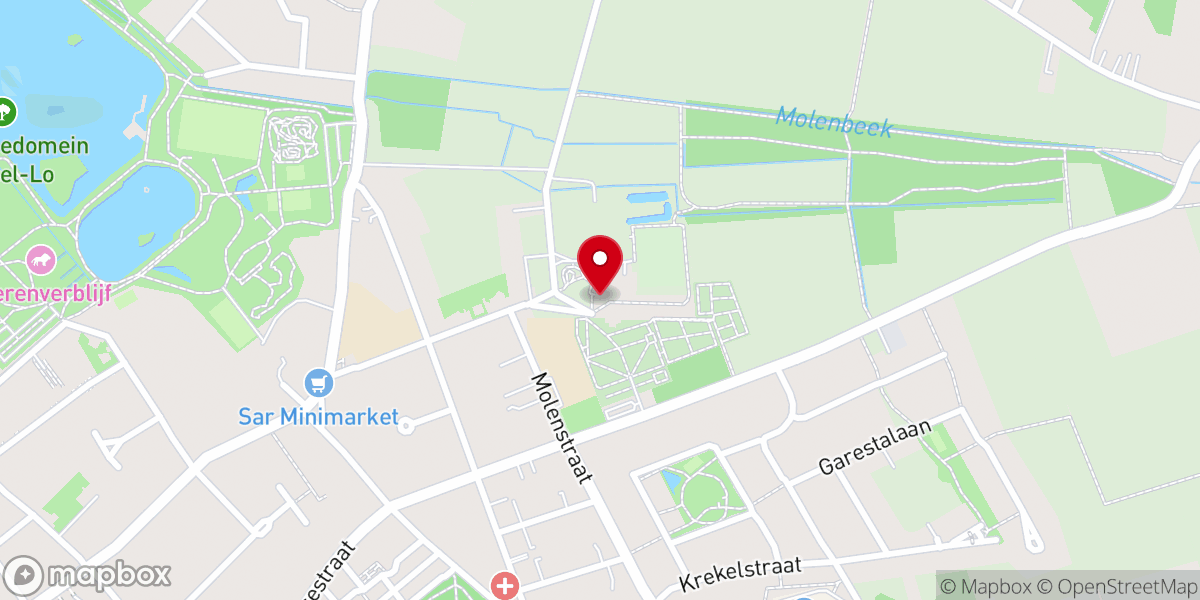 Map showing location of Kerkfabriek Onze Lieve Vrouw Vlierbeek