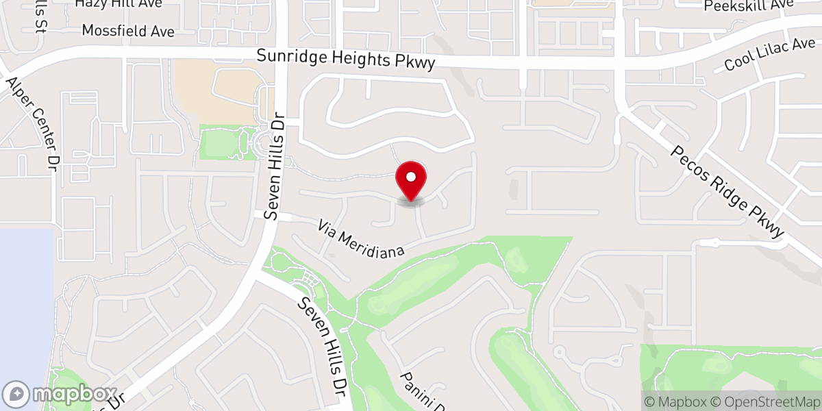 Map showing location of Vine Church LV