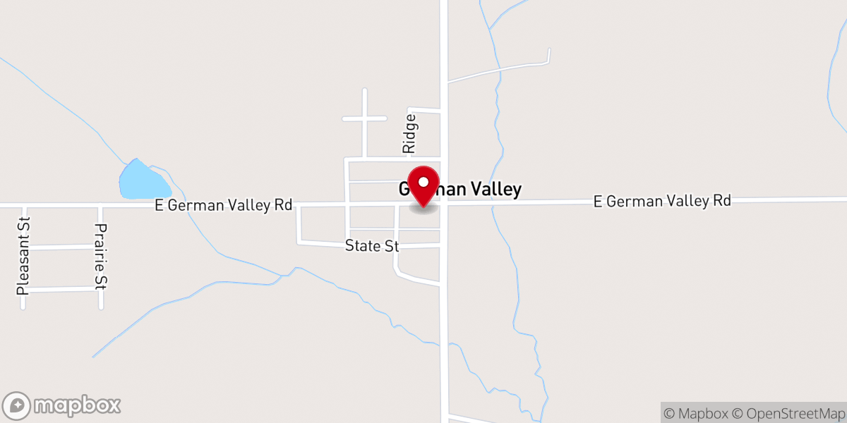 Map showing location of United States Postal Service