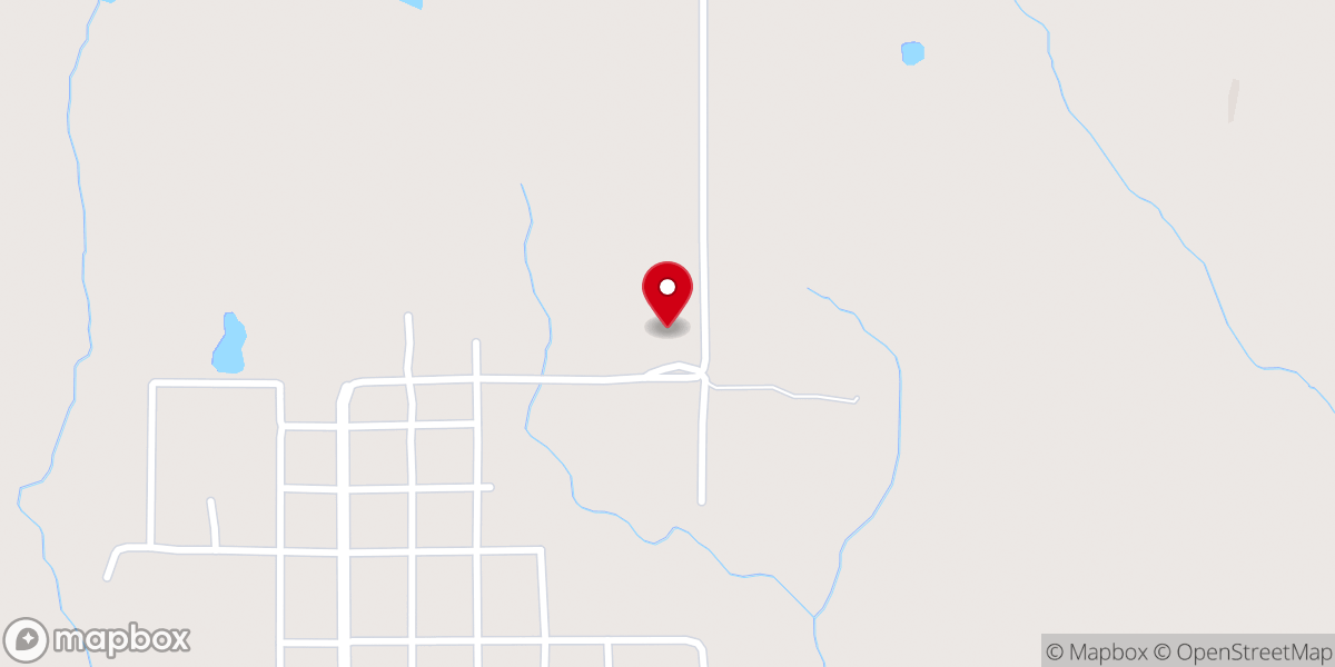 Map showing location of Amos Temple CME Church
