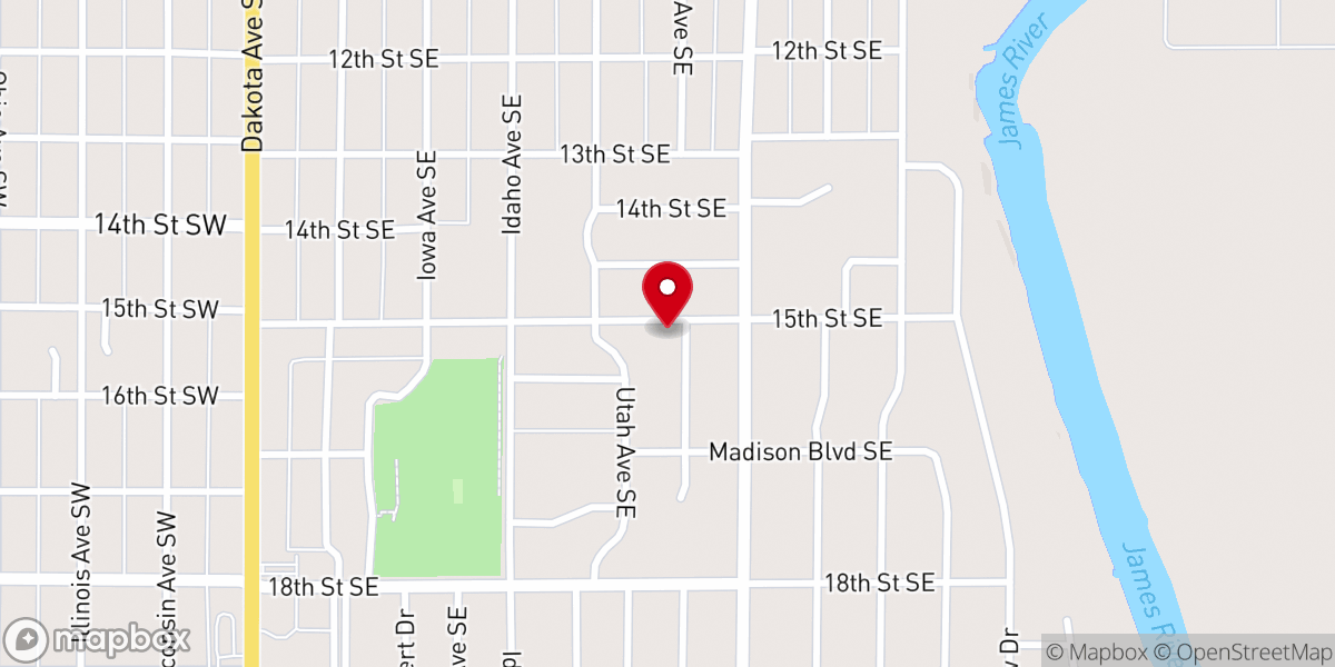 Map showing location of Wesleyan Church