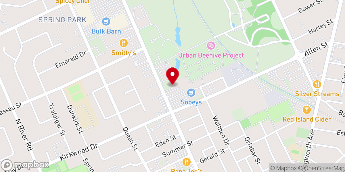 Map showing location of Farm Centre