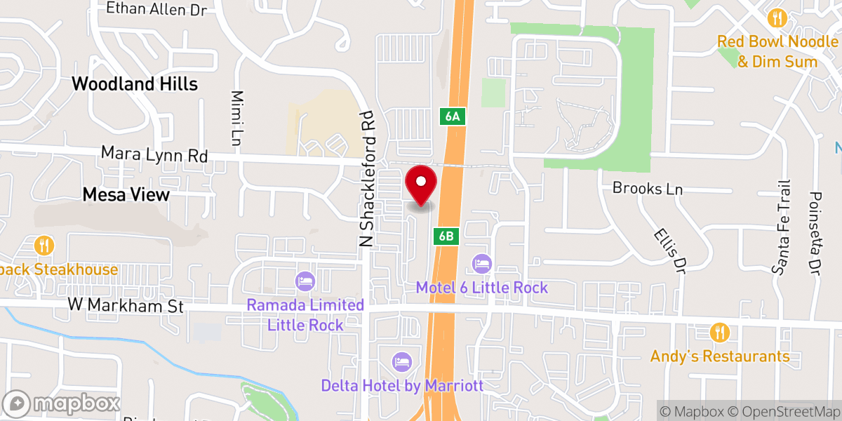 Map showing location of The Door Christian Fellowship Church
