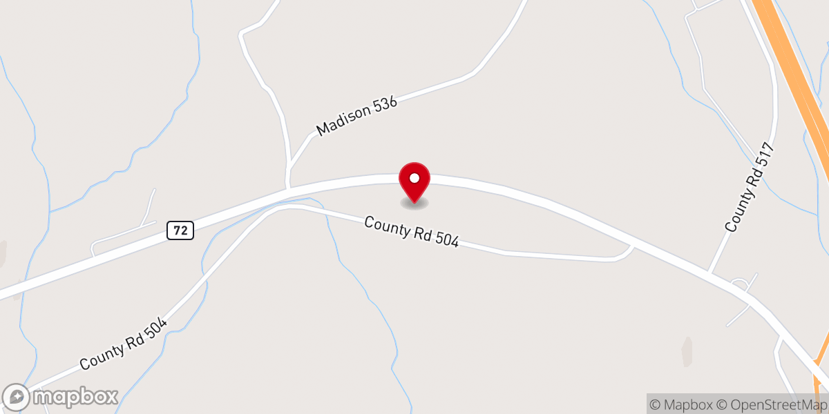 Map showing location of Grace Church – of the Heartland