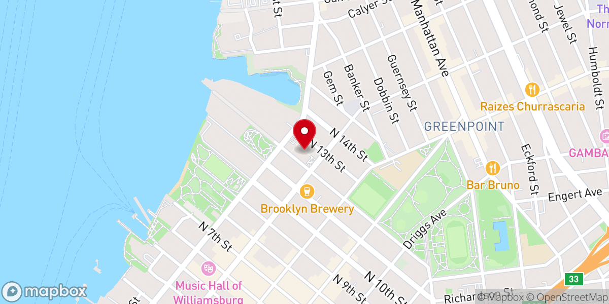 Map showing location of Othership Williamsburg