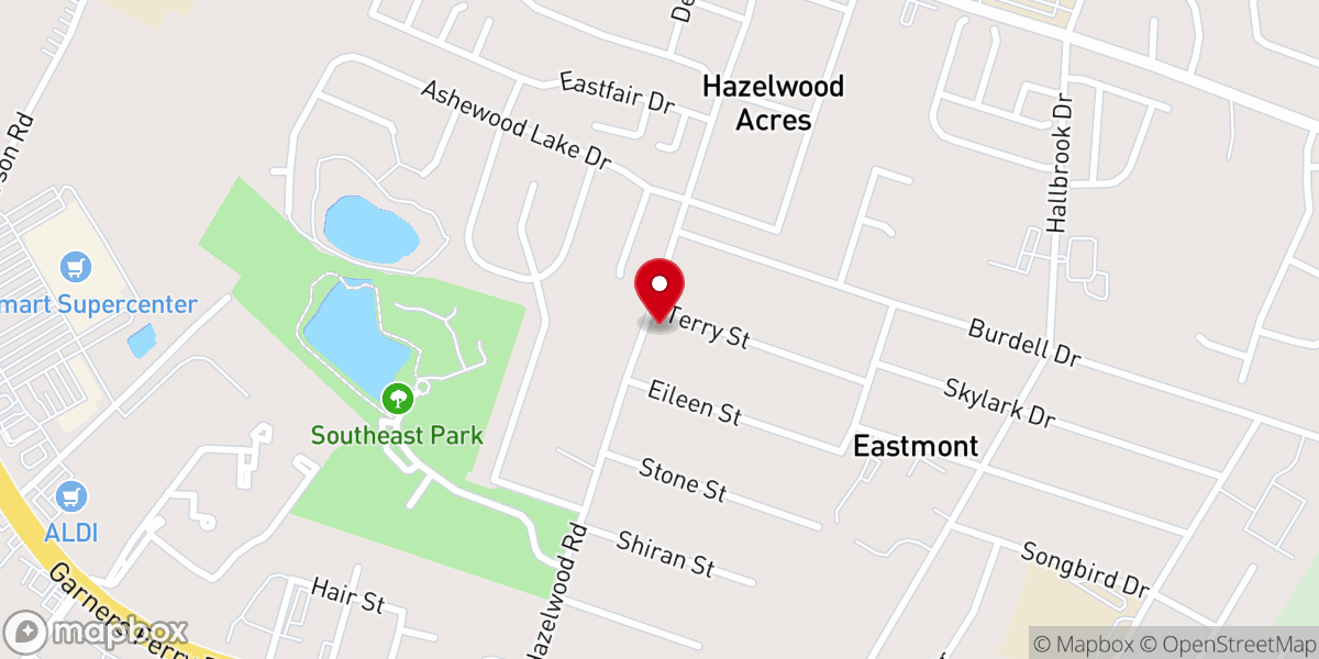 Map showing location of Transformation Now Church