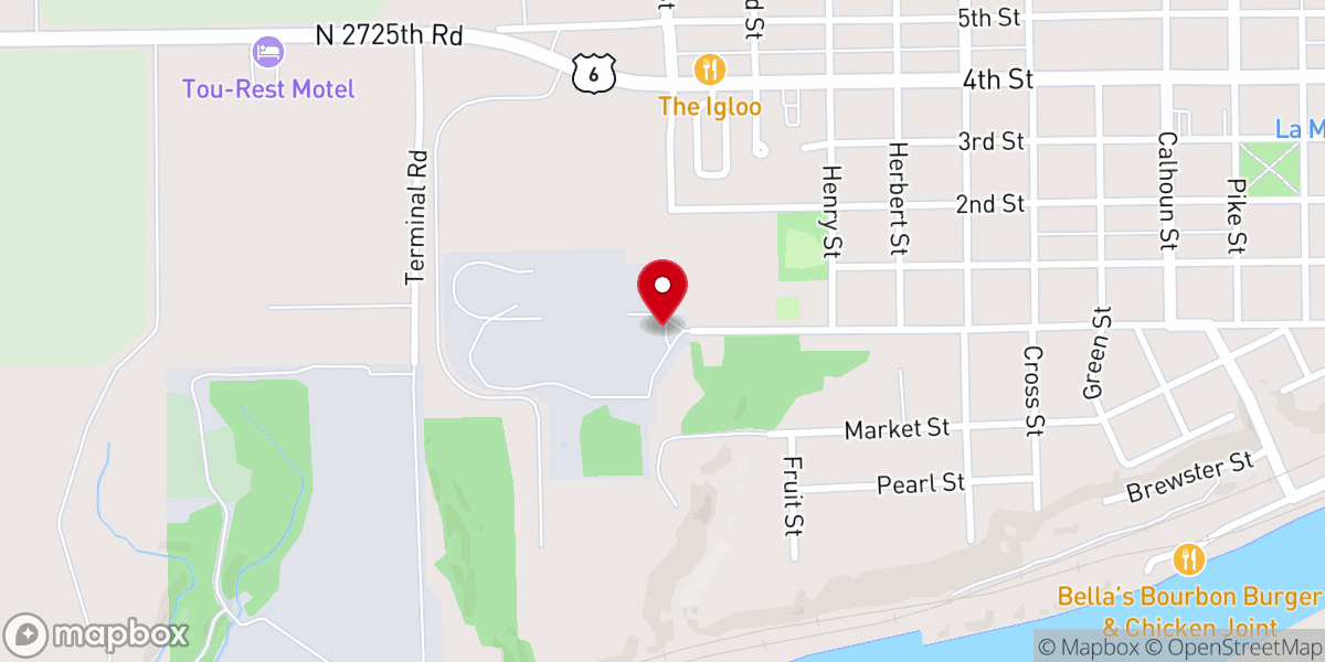 Map showing location of American Nickeloid Co