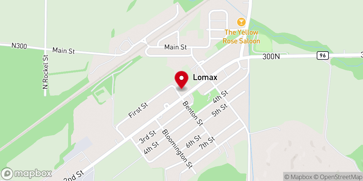 Map showing location of Raising Up Christ Ministries
