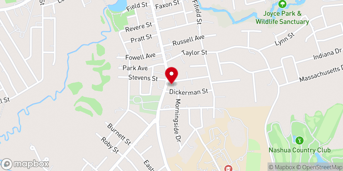 Map showing location of Salvation Army