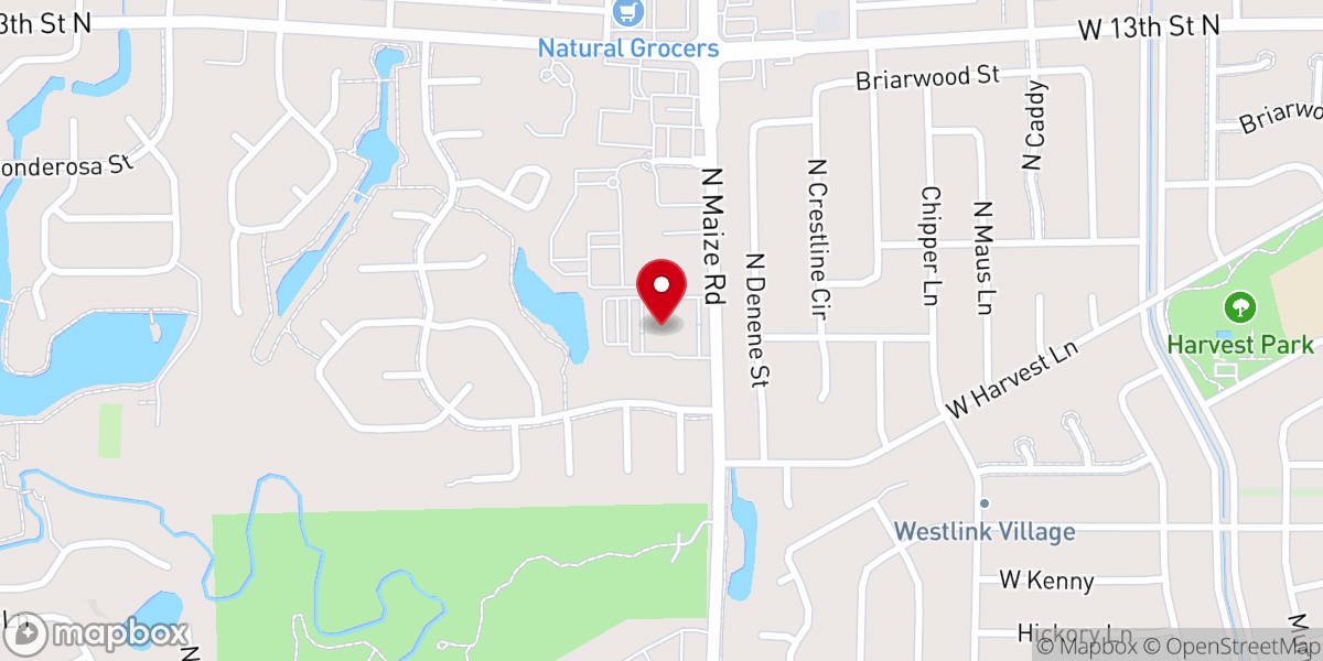 Map showing location of West Evangelical Free Church