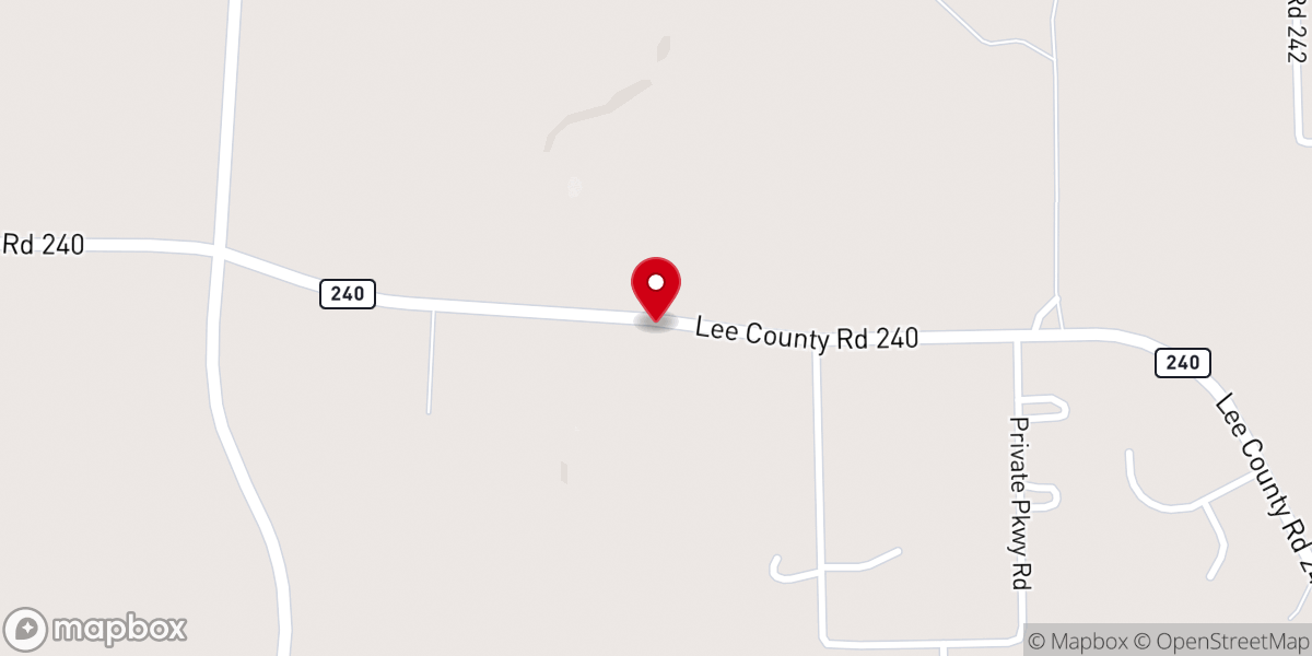 Map showing location of Good Hope Missionary Baptist Church