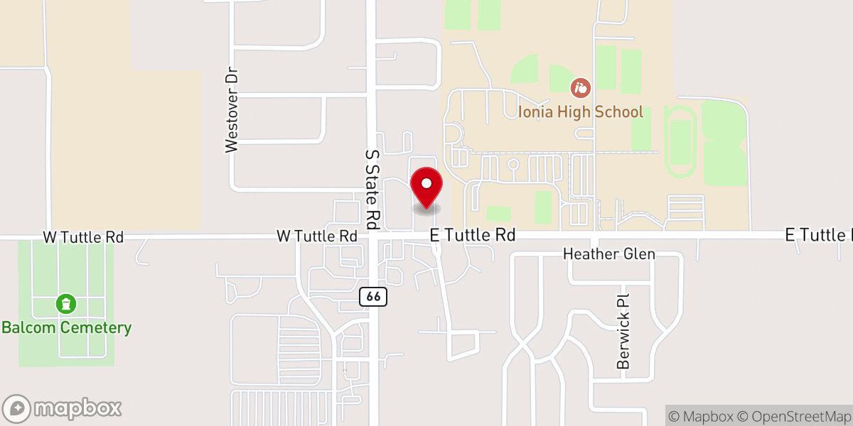 Map showing location of Illuminate Church