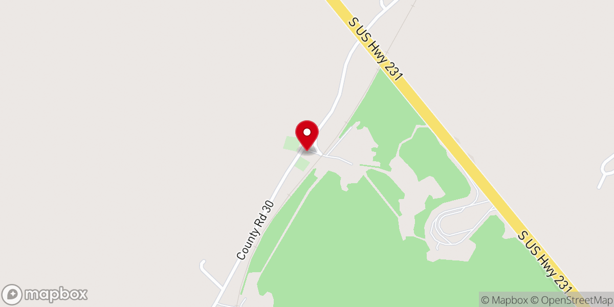 Map showing location of Friendship AME Church