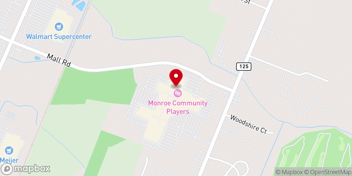Map showing location of Monroe City Church