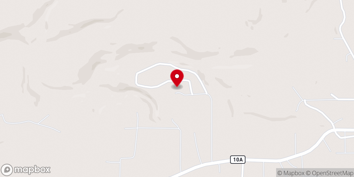 Map showing location of House of Prayer