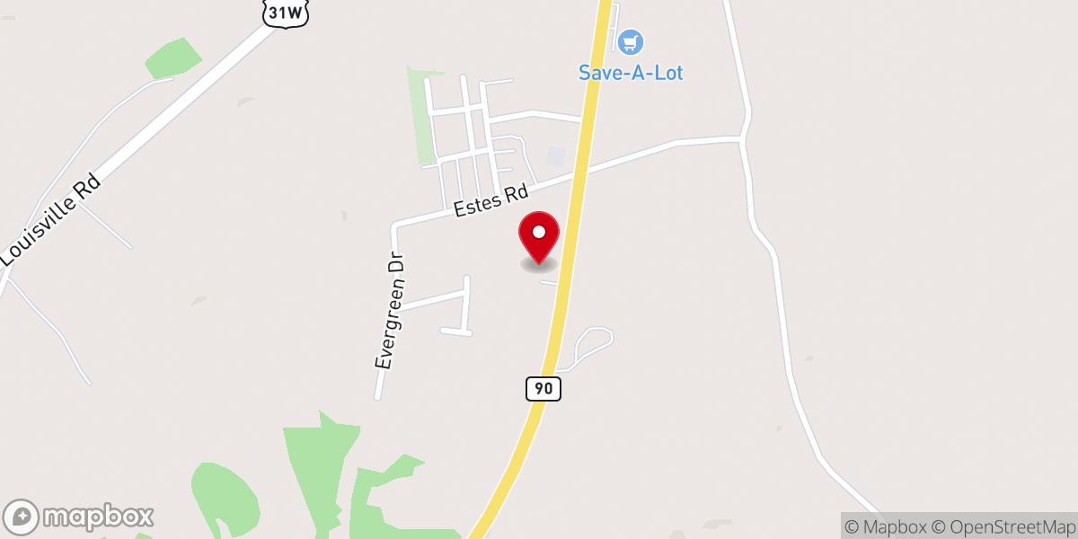 Map showing location of The PLACE Worship Center