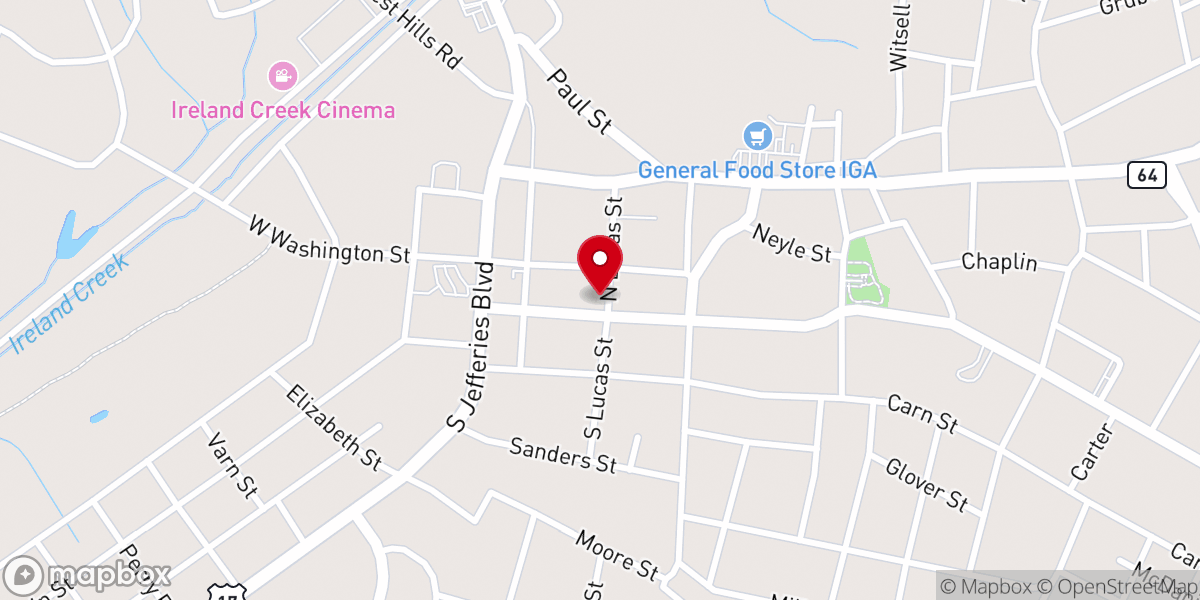 Map showing location of Powerhouse of Deliverance Apostolic Church, Inc.