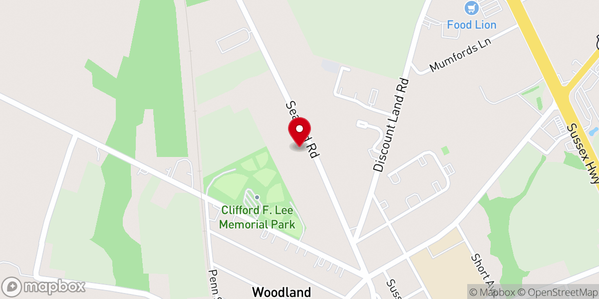 Map showing location of The New Rock Church