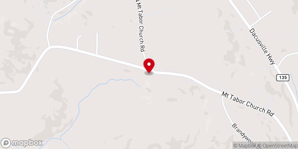 Map showing location of Turnpoint Community Worship Center