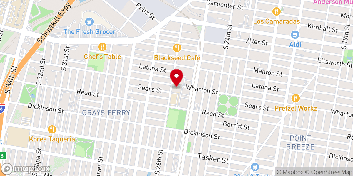 Map showing location of The Church Of Pentecost