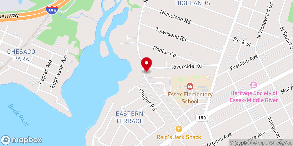 Map showing location of House of God Church