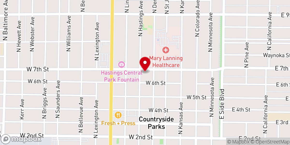 Map showing location of United Harvest - Food Distribution Center