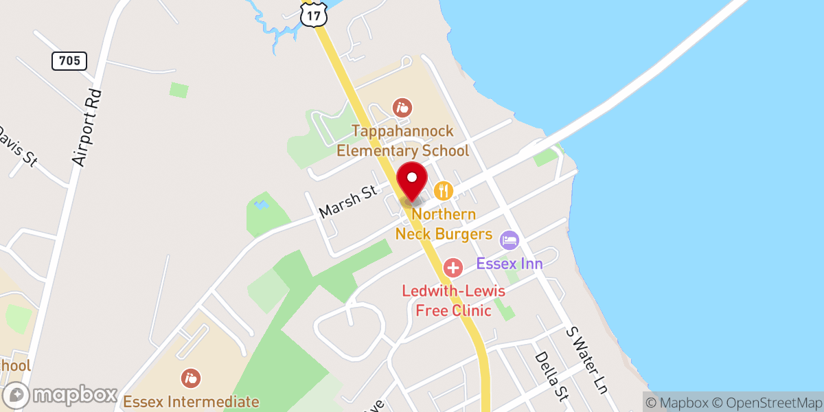 Map showing location of Thyme In A Basket