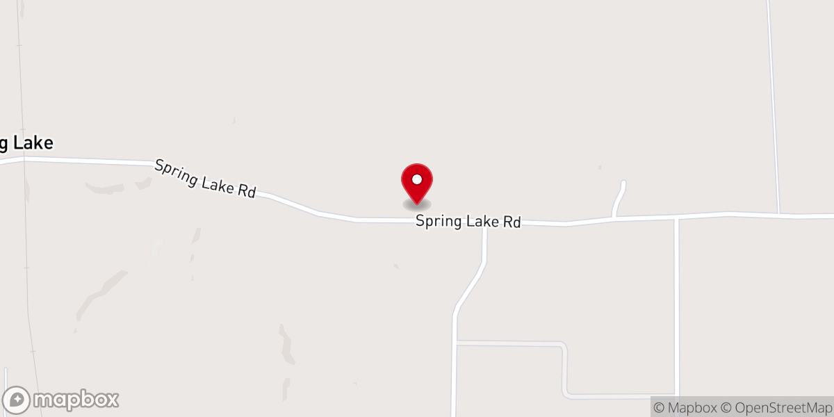 Map showing location of Spring Lake Church of God in Christ