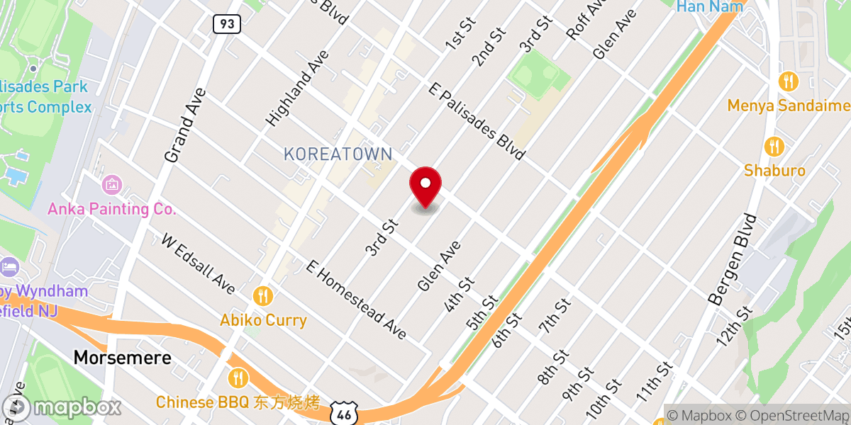 Map showing location of Good Faith Community Church