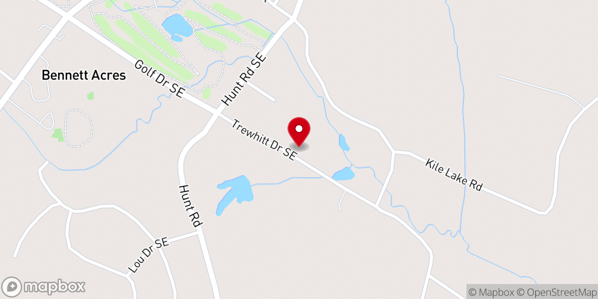 Map showing location of First Apostolic Church of Cleveland