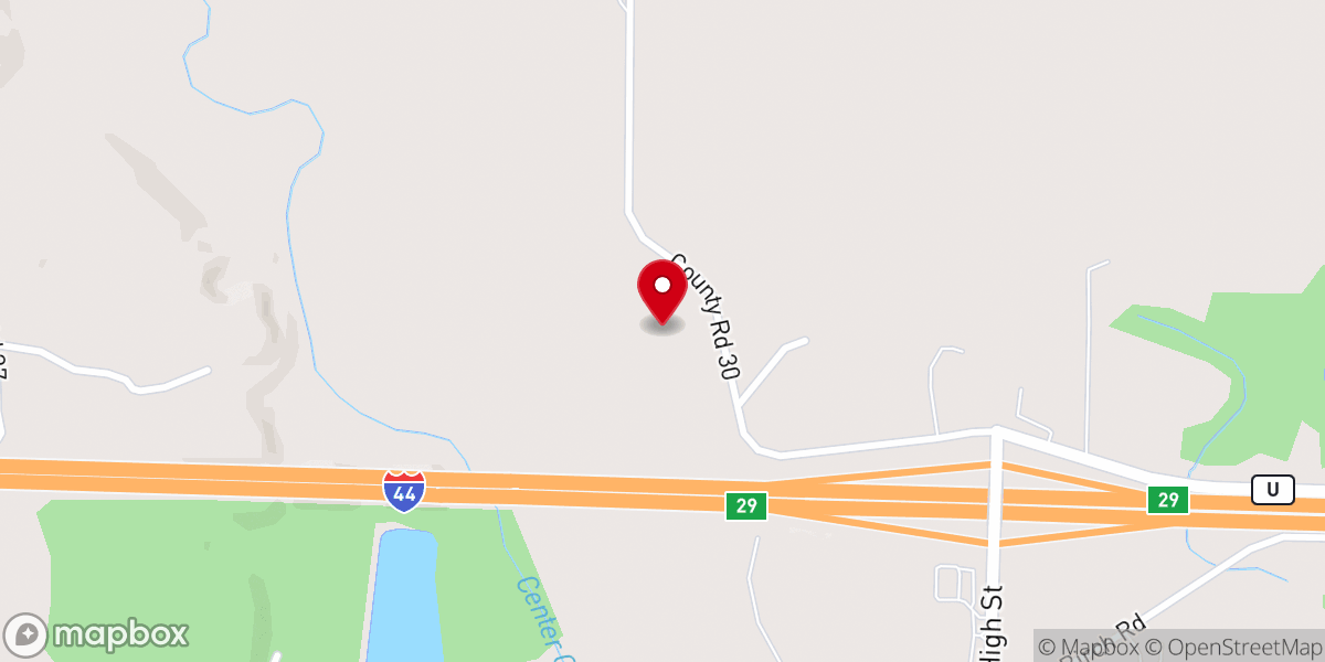 Map showing location of New Beginnings Church of the Nazarene