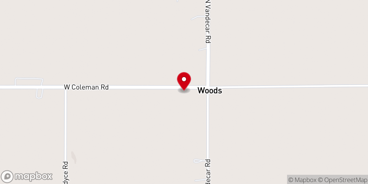 Map showing location of Gilmore Church of Christ