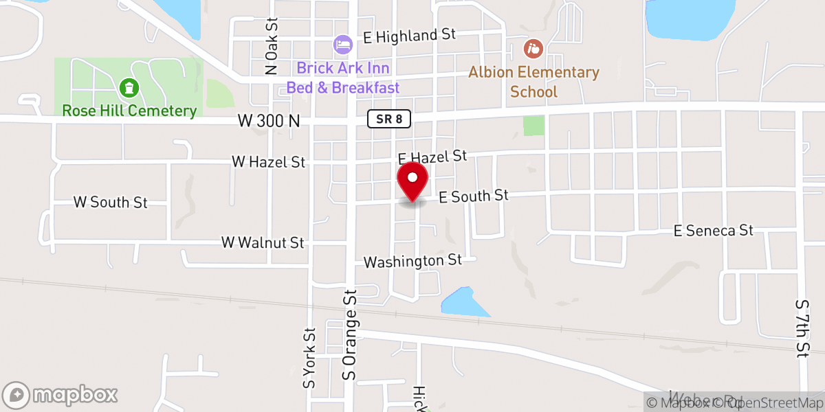 Map showing location of Carrington williams